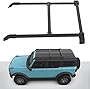 EXREXPM 4PCS Roof Rack Rails Cross Bars Kit Fit for Ford Bronco Hard TOP 2Door & 4Door 2021 2022 2023 (Except Raptor, 4Door 2.7L Badlands), Rooftop Luggage Rack Crossbars Cargo Carrier Accessories