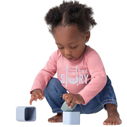 Image of Girl Toddler Long Sleeve Shirt - True Story - Jesus