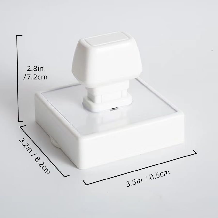 Miniatura 4 de Farm Fresh Egg Cartón Fecha Sello de fecha - Calendario de diseño de pollo para marcar la frescura del huevo - Autoentintado y preentintado - Tinta