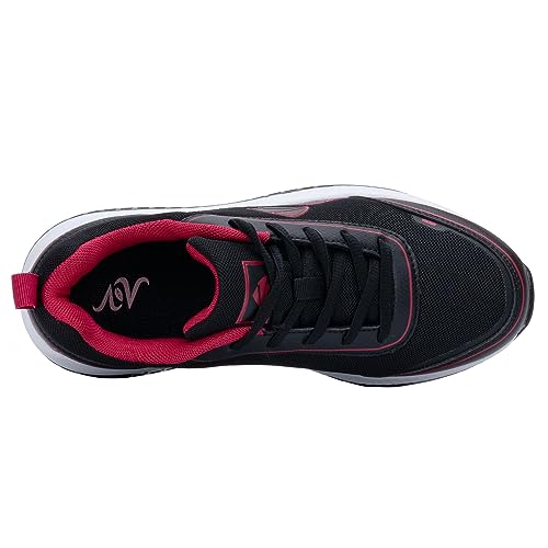 QAUPPE Womens Walking Shoes with Arch Support Wide Orthotic Athletic Sneakers Plantar Fasciitis Tennis for Heel and Foot Pain Relief3