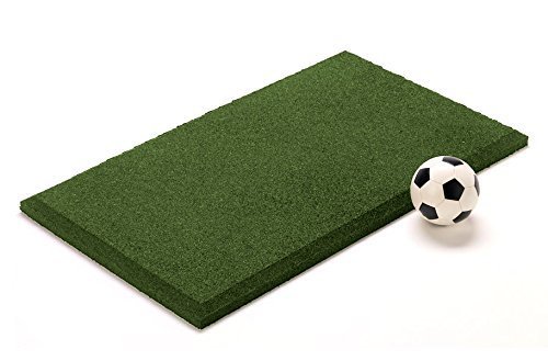 IncStores 2 1/4 Inch Thick Outdoor Playground Mat | Extra Thick Rubber Mat for Grip and Safety Around Backyard Swings, Slides, and Jungle Gyms | 32" x 54"