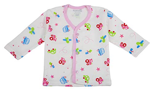 Image of Dowin Cotton Rich Front Open Baby Night Suit