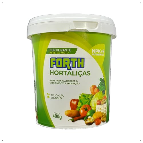 Fertilizante Forth Hortaliças 400 Gramas - Balde