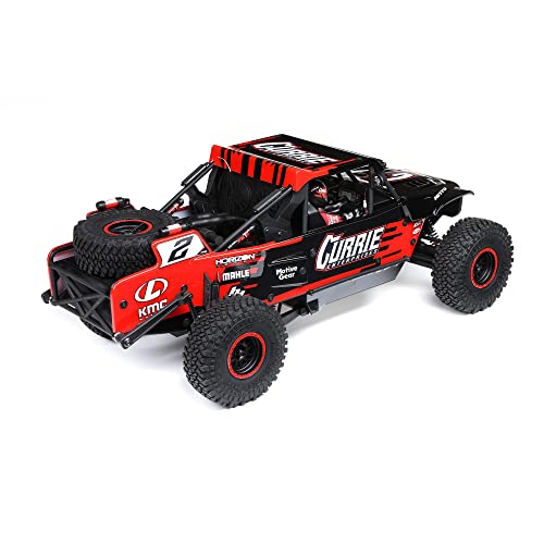 Losi Rc Truck 1/10 Hammer Rey U4 4 Wheel Drive Rock Racer Brushless Rtr Battery And Charger Not Included With Smart And Avc Red Los03030T1 #TOP3