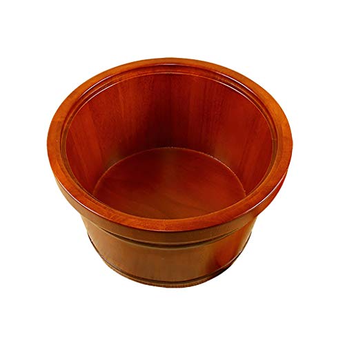 Spa de Pies de Barril de Madera Grande para Adultos