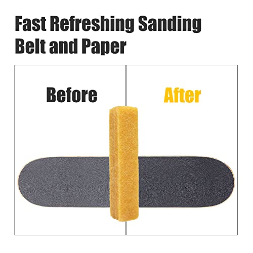 LAIWOO Schuurband reinigingsblok, 200 x 40 x 40 mm schuurpapier reinigingsblok schuurpapier reiniger reinigingsstift voor schuurschijven - Afbeelding 6