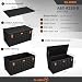 Alubox STRONG - BLACK EDITION ABX-R250 Aluminium Transportkiste aus 3mm Riffelblech 250 Liter in schwarz