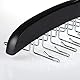 SUNTRADE Krawattenhalter aus Holz, Schwarz, 24 Hooks
