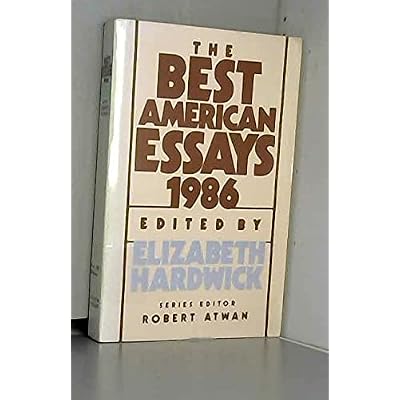 Best American Essays 1986
