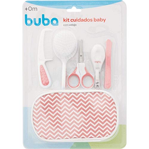 Buba Kit Cuidados Baby Com Estojo Rosa