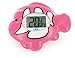 dBb Remond Thermomètre Electronique Ambiance et Bain avec Écran Lumineux Poisson - Rose