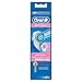 Oral-B Soft Clean Aufsteckbürsten, für eine sanfte Reinigung am Zahnfleischrand, 3 Stück + 1 Sensitive Clean Aufsteckbürste