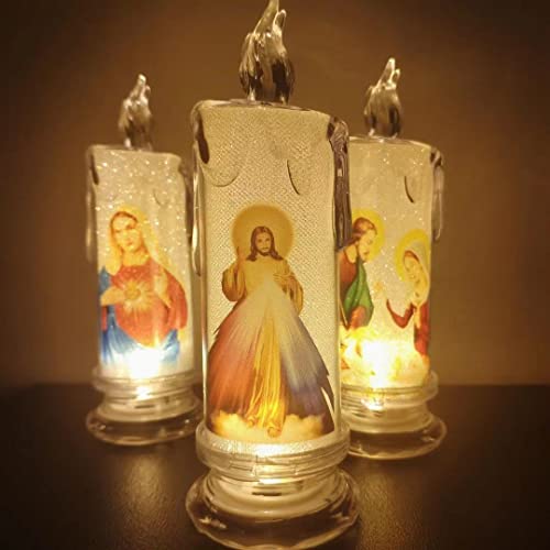 2 Pcs Led Flameless Candles (D:2.5" X H:7"),Flickering Led Pillar Candles, Battery Included, Outdoor Indoor Battery Operated Candles For Graduation Party Wedding House Desk Bedroom Patio Decorations #TOP2