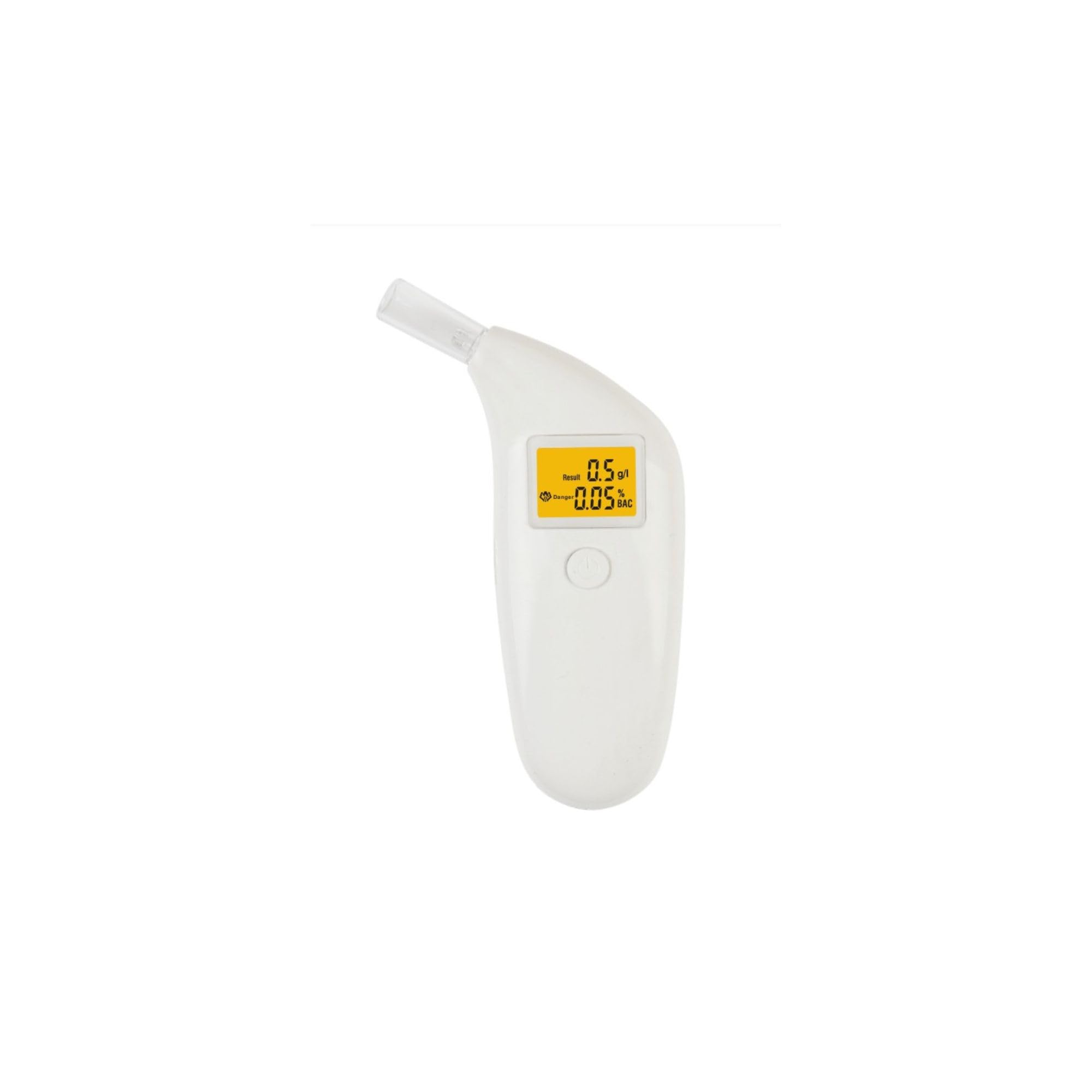 Testeur d'alcool numérique portable 0-0.20% éthylotest écran LCD avec embouts lavables