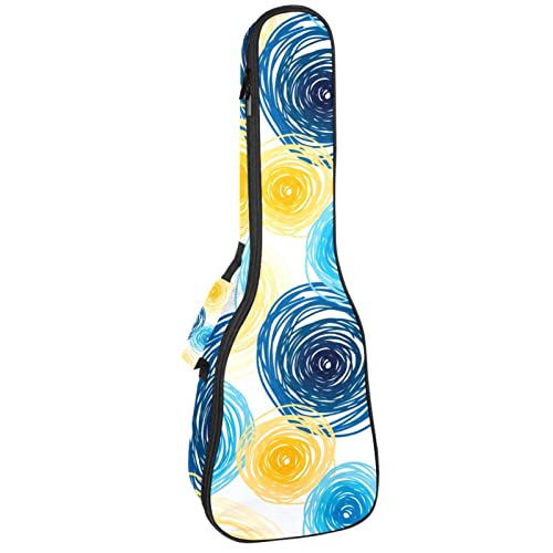 Sac de transport pour ukulélé ténor au motif halo pour vos concerts de rue