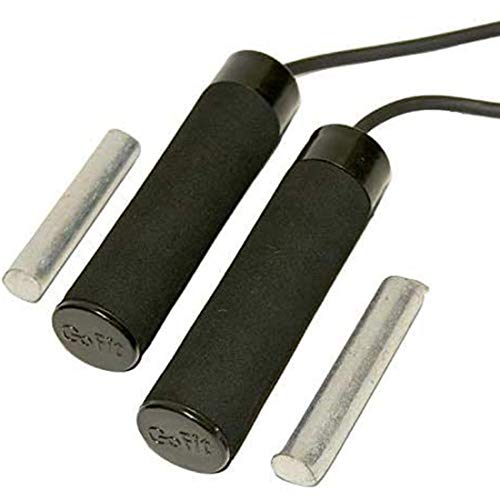 GoFit Weighted Speed Jump Rope - Adjustable Fitness Rope