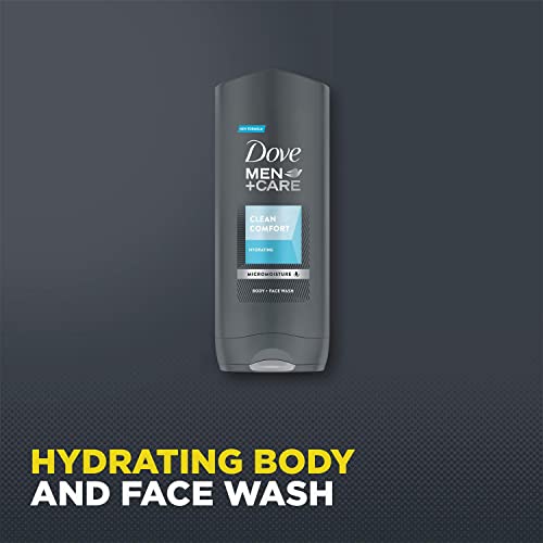 Dove Men+Care Clean Comfort Daily Care Body Wash & Socks Gift Set For Men - Image 5