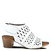 Spring Step Women's Style Dorotha White Euro Size 39 Leather Sandal