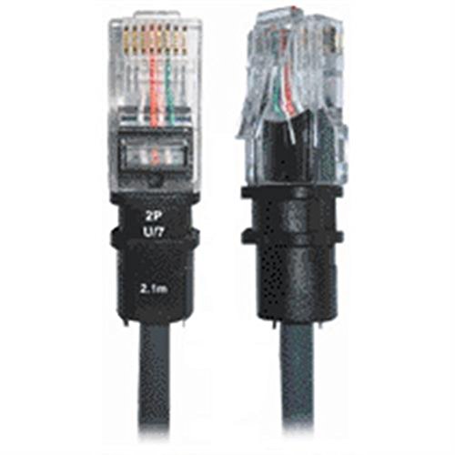 Preisvergleich Produktbild PatchSee 2P-U / 16 - Netzwerkkabel (4,9 m, RJ-45, RJ-45, Schwarz)