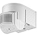 Produktbild Goobay 95175 Infrarot Bewegungsmelder für Innen & Aussen 180° Pir Sensor LED Leuchte drehbar & neigbar Wand Aufputz Montage 12m Reichweite Weiß