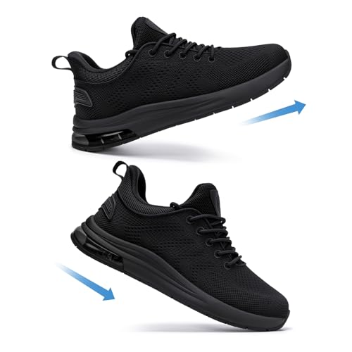 Image of LARNMERN Mens Running Shoes Slip On Breathable Walking Sneakers