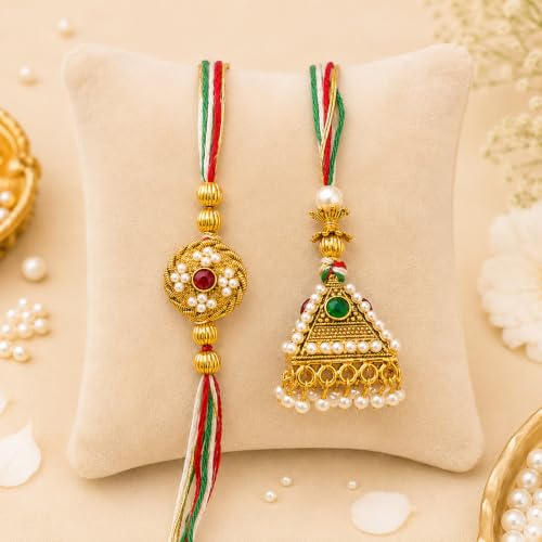 Image of The Purple Tree Designer Bhaiya Bhabhi Rakhis