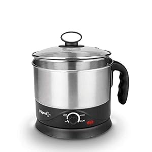 Pigeon Kessel Multipurpose Kettle (12173) 1.2 litres with Stainless Steel Body, used for boiling Water and milk, Tea…