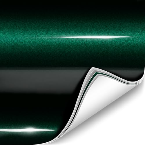 Image of ColorFusion PPF by VViViD, Gloss Shadow Green Dry Apply PPF Vinyl Car Wrap Roll 60ft x 5ft
