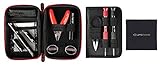 Coil Master DIY KIT Mini 100% Authentic Tool SET with Latest Coil Jig (V4) / Tweezers / NEWEST Tool Kit, Compact Travel Kit for Outdoor Use, Jewelry and Home Repairs /Exclusive LifeMods Bundle Edition