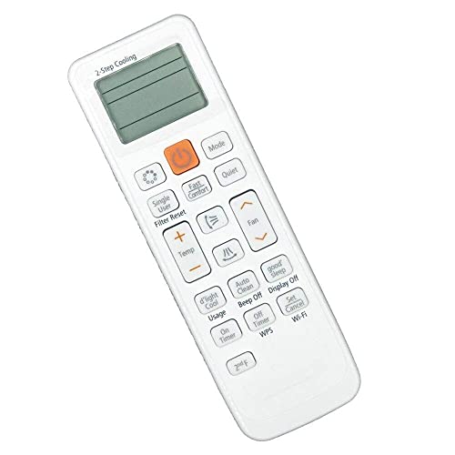 Image of Ehop AC-90A Compatible Remote for Samsung Split ac with 2nd-F /WI-FI Functions VE-90A (Please Match The Image with Your existing or Old Remote Before Ordering)