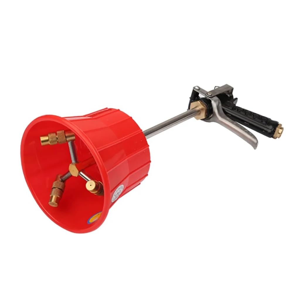 Pistola Rociadora Giratoria para árboles Frutales Agrícolas, Rociador de Drogas de Lucha de Largo Alcance de Alta Presión M14 * 1,5 Hilo Femenino
