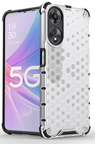 Image of Glasgow Back Case Cover Designed for [ Oppo A58 5G / A78 5G ] (Stylish Look | Shock Proof) - Transparent