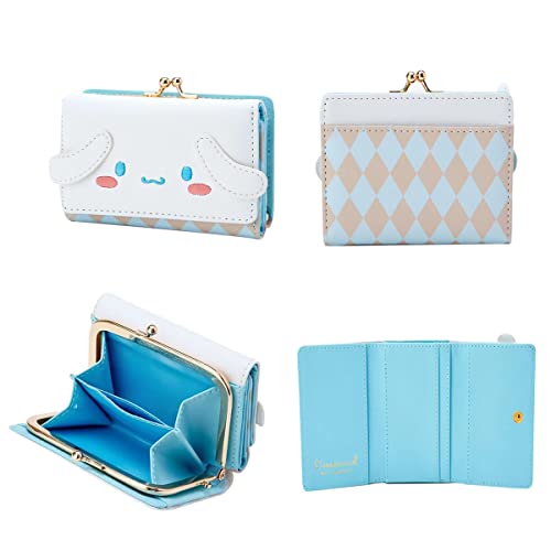 Kofoviv Cute Fashionable Cartoon Character My Melody Small Wallet Short Ladies Girls Purses Leather Trifold Wallets Money Bag(I) #TOP2