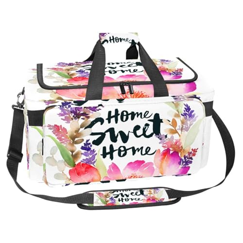 Sac de voyage 30 L multicolore à rayures pour le sport et le weekend
