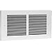Cadet RMC151W Register multi-watt 120V wall heater, white
