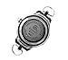 10 Mix Silver Tone Geneva Elite Watch Faces for Beading, Loops and Battery Included