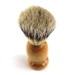 Iconikal 2-Pack Wood Handled Badger Hair Shaving Brush for Use With Aeorsol-Free Shaving Cream - Image 4