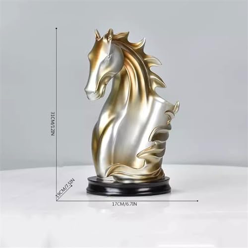 Range-bouteille vin rouge salon décoratif moderne tête de cheval LWX - 3