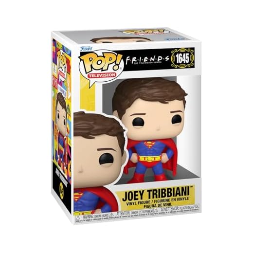 Funko Pop! TV: Friends – Joey Tribbiani- Figura de Vinilo Coleccionable - Idea de Regalo - Mercancia Oficial - Juguetes para Niños y Adultos - TV Fans - Muñeco para Coleccionistas