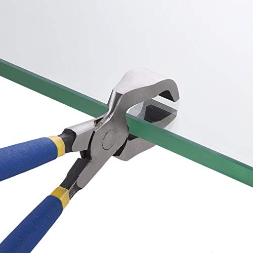 IMT 8" Glass Cutting Plier Steel Drop Jaw Glass Breaking Pincer, Glazier's Pliers - Thumbnail 6