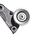 AUQDD 39385 Automatic Belt Tensioner and Pulley Assembly Fit For 2013-2015 Acura ILX (2.0L L4 1997cc) /2012 2013 2014 2015 Honda Civic (1.8L L4)
