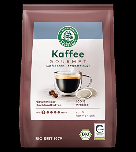 Lebensbaum Bio Kaffee Gourmet, entkoffeiniert (6 x 126 gr) Cover