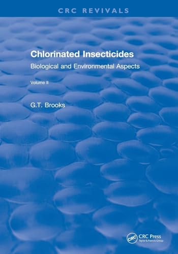 Revival: Chlorinated Insecticides (1974): Biological and Environmental Aspects Volume II (CRC Press Revivals)