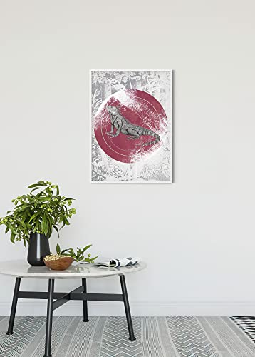 Póster Komar Iguana Circle de 50 x 70 cm, lámina decorativa circular 3