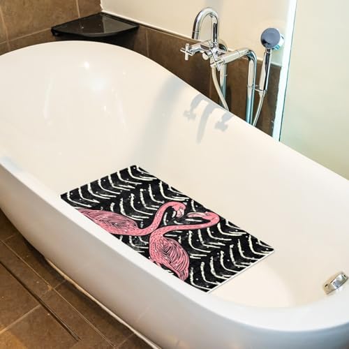 Tapis de baignoire antidérapant anti-glisse à trous de drainage
