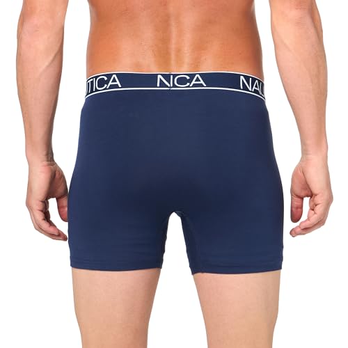 Nautica Men's 3-Pack Modal Stretch Boxer Briefs - image 3
