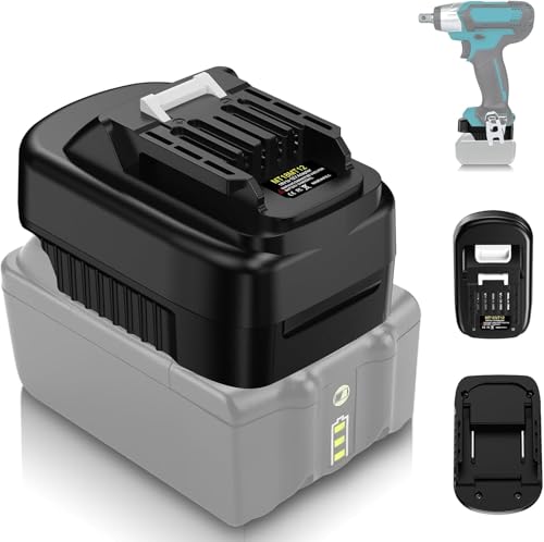 NUOGEDZ for Makita 18v to 12V Battery Adapter, for Makitaa 18V BL1830 Battery to 12V Max CXT Lithium-ion Battery BL1021B BL1016, for Makita 12V Cordless Power Tool