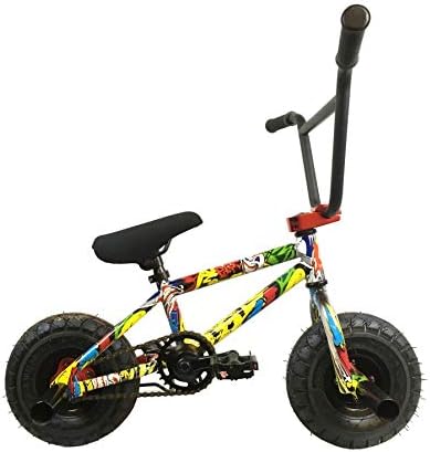 Mini BMX Bike 10" Wheel - Colour Cartoon Graphic