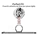 Finger Ring Stand, KuGi 360 Degree Rotation Zinc Alloy phone stand holder Car Mount Phone Ring Grip For iPhone 7 7s 6s Plus 5s Galaxy S8 S8 Plus ipad etc. smartphones and Tablets. (Black)