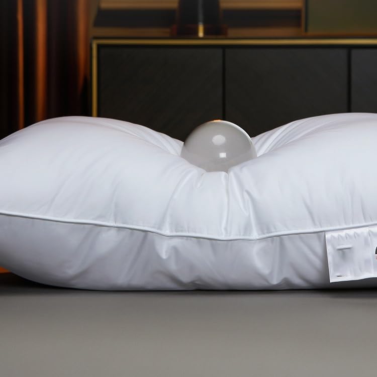 ZHAOC ソリッドカラーのコットンホテルホーム専用枕 ソリッドカラーの